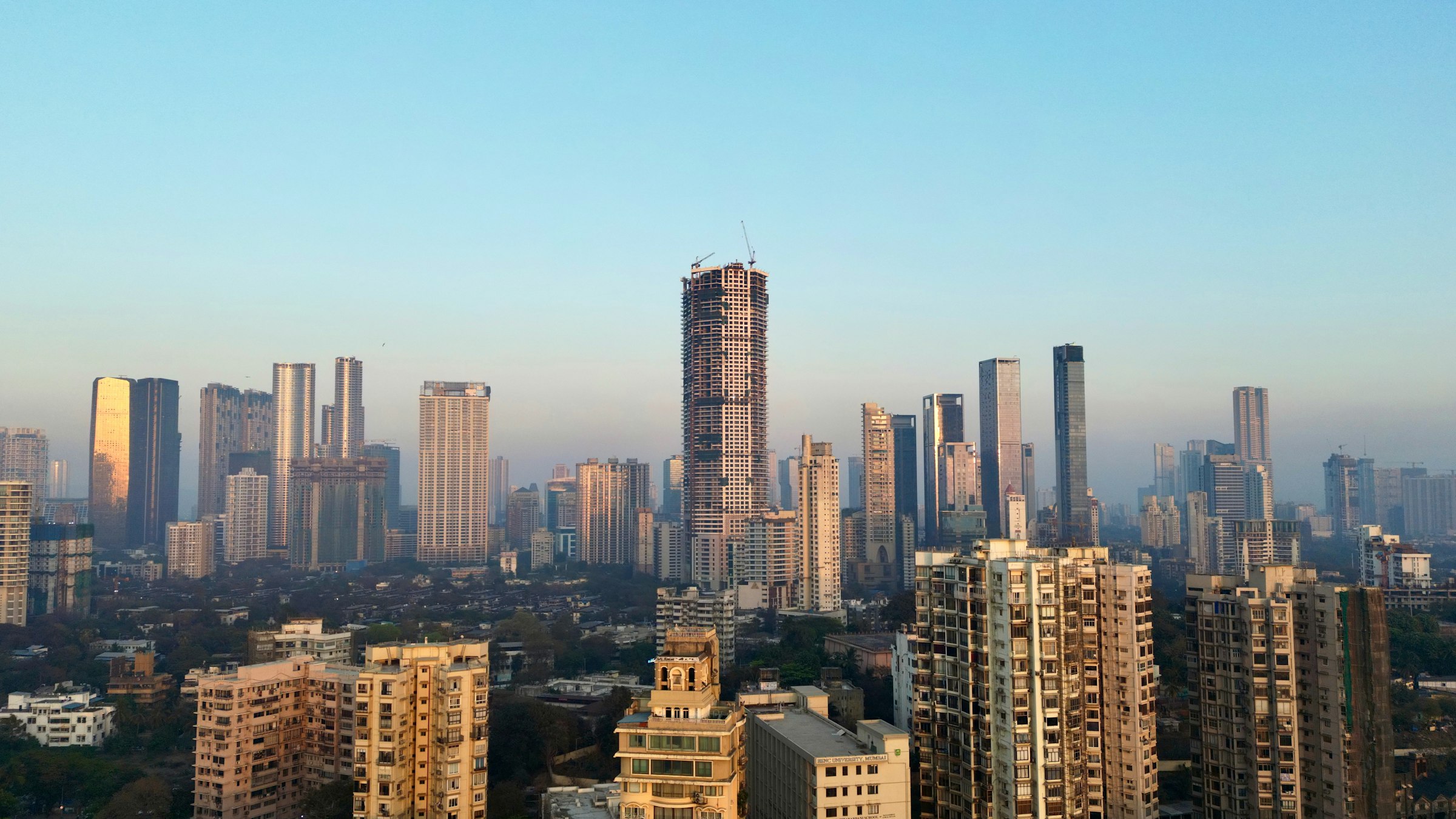 Worli sea-facing residential skyline in Mumbai representing Indian HNI residential real estate holdings